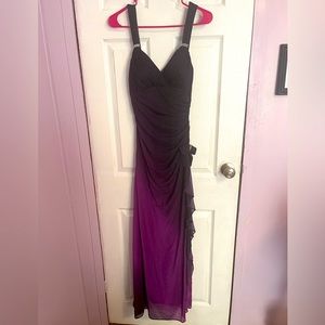 Blondie Nites purple formal dress